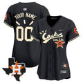 Houston Cactus Jack Patch Vapor Premier Limited Custom Jersey V10 – Stitched