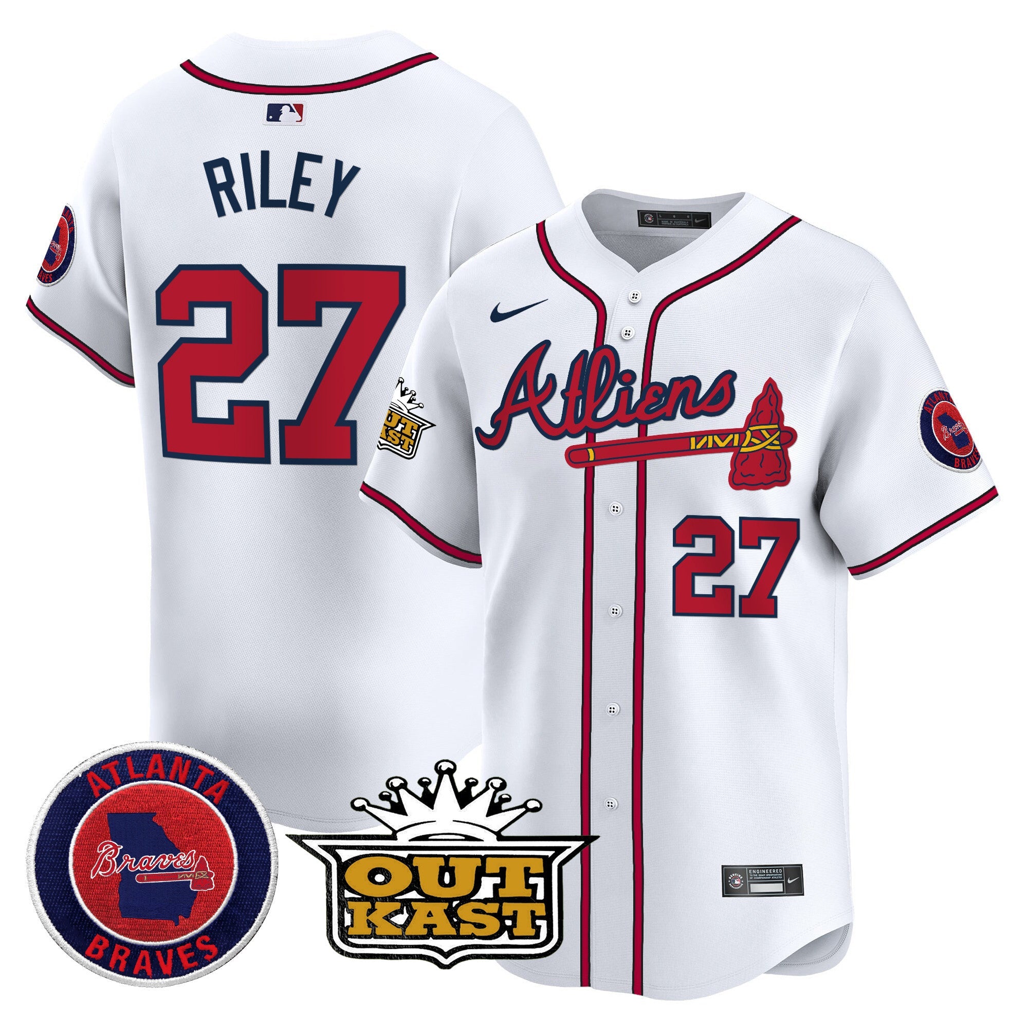 Men’s Atlanta Atliens Vapor Premier Limited Jersey