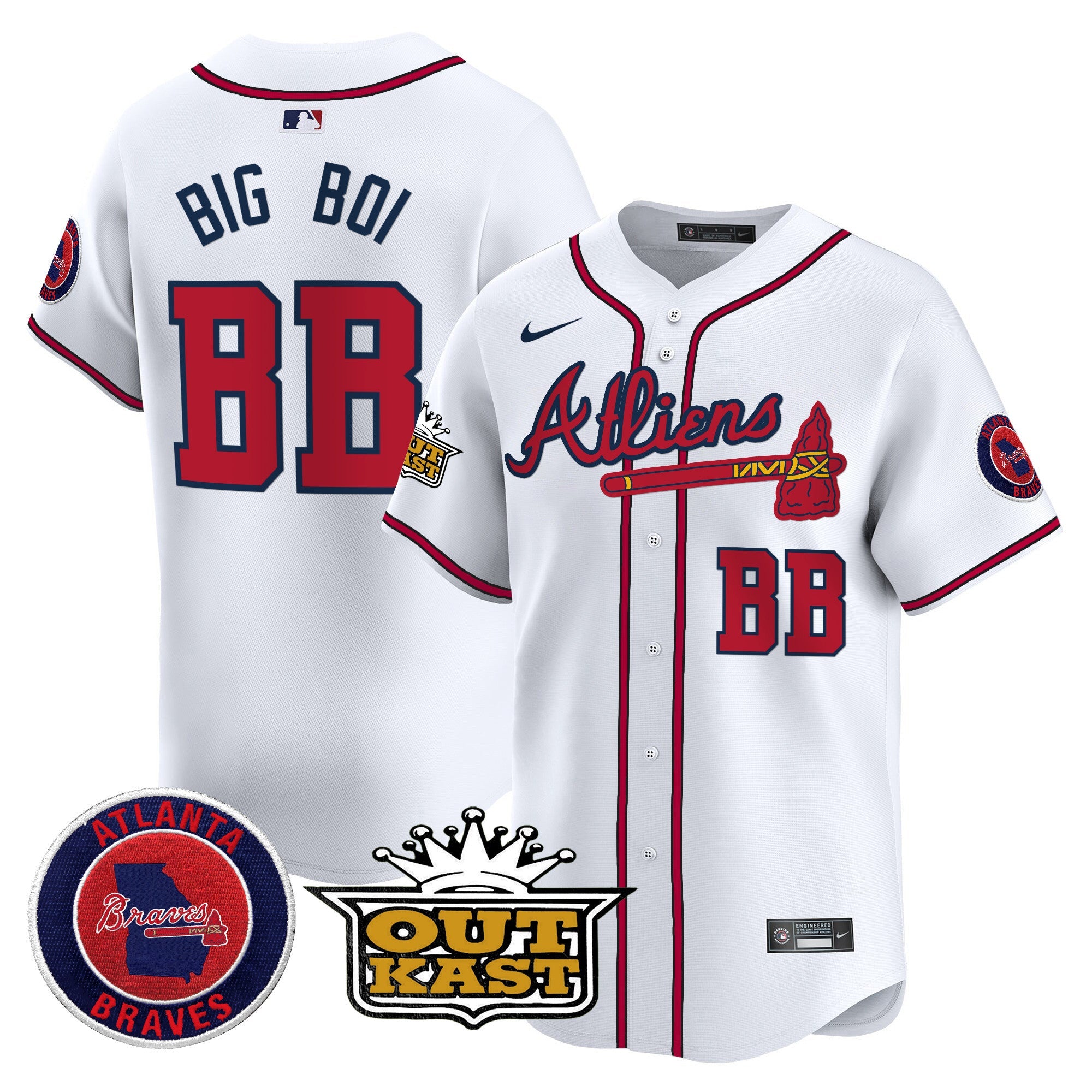 Men’s Atlanta Atliens Vapor Premier Limited Jersey
