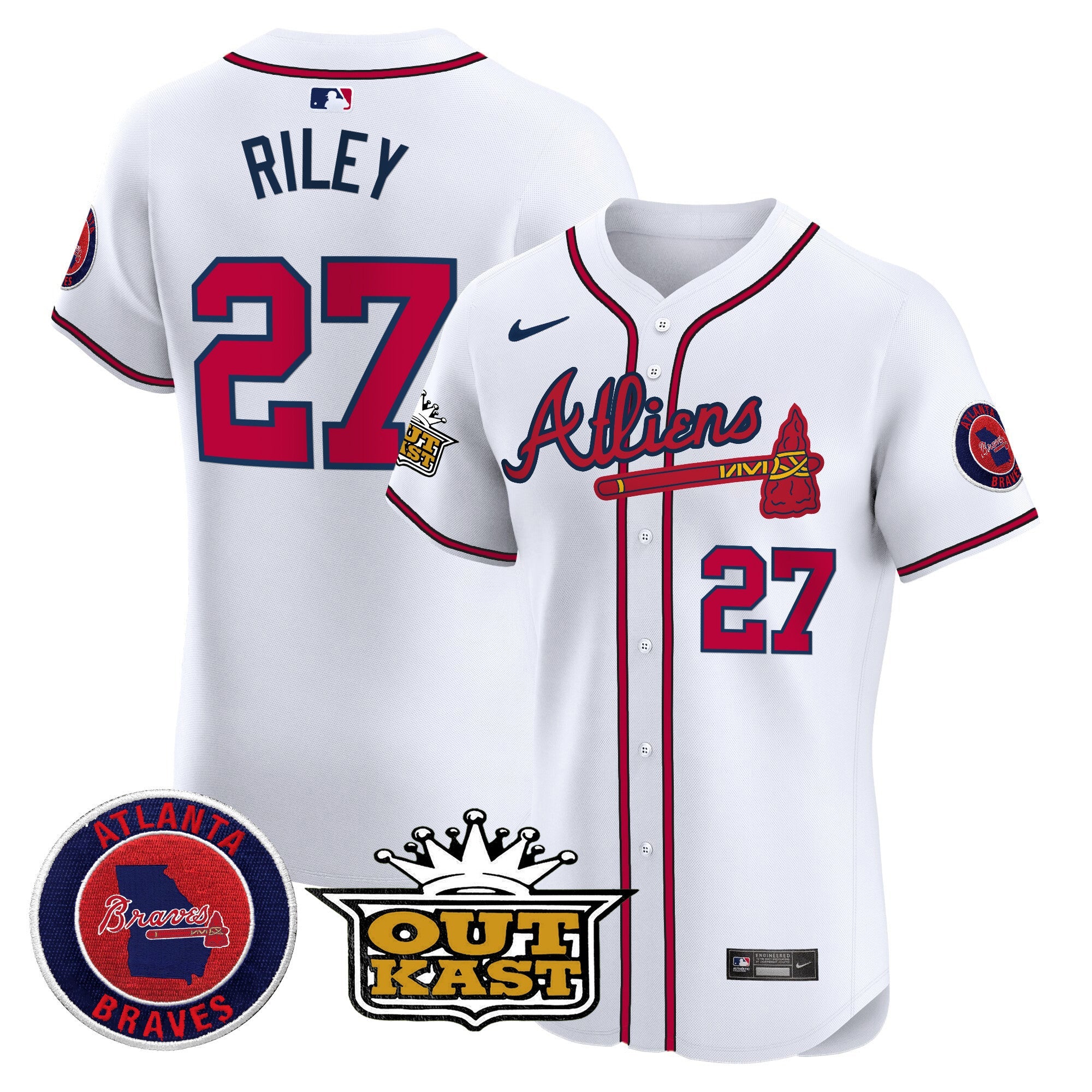 Men’s Atlanta Atliens Vapor Premier Elite Jersey