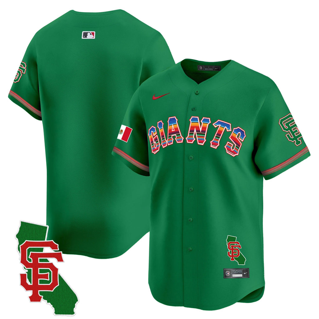 Men’s San Francisco Mexico California Patch Vapor Premier Limited Jersey