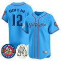 Sod Poodles Baseball Blue Jersey – All-stitched