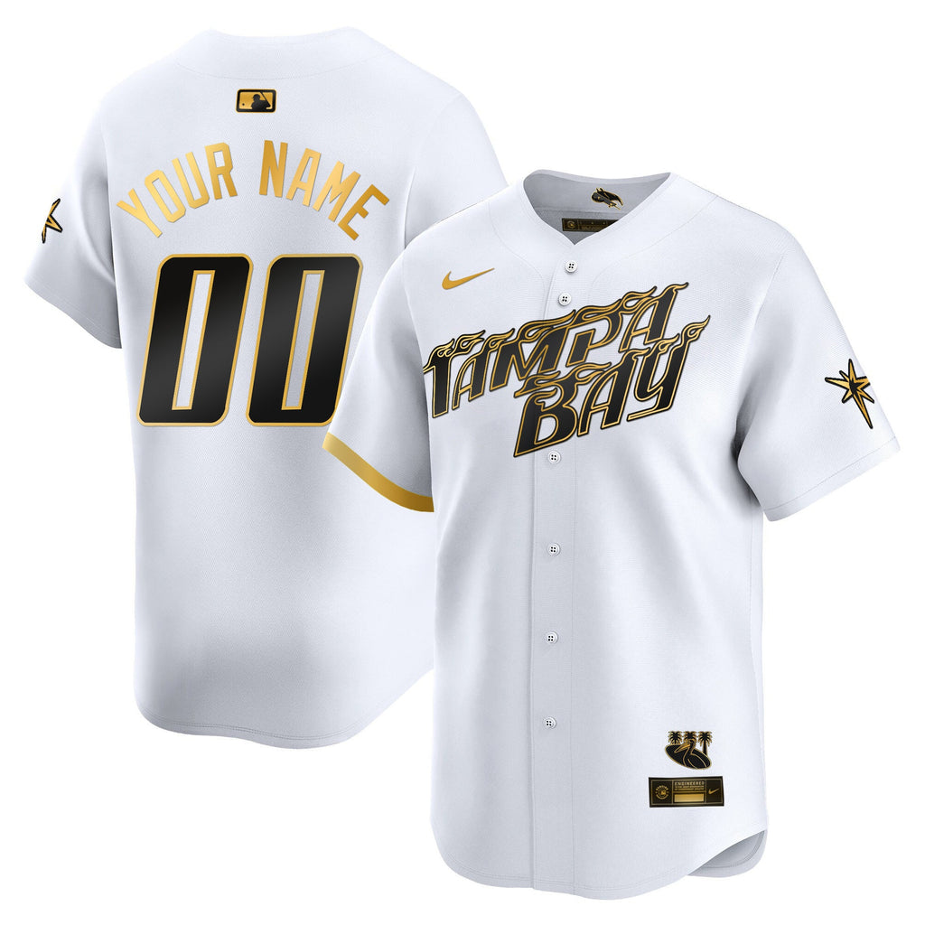 Tampa Bay 2024 City Connect Vapor Premier Limited Custom Jersey – Charcoal