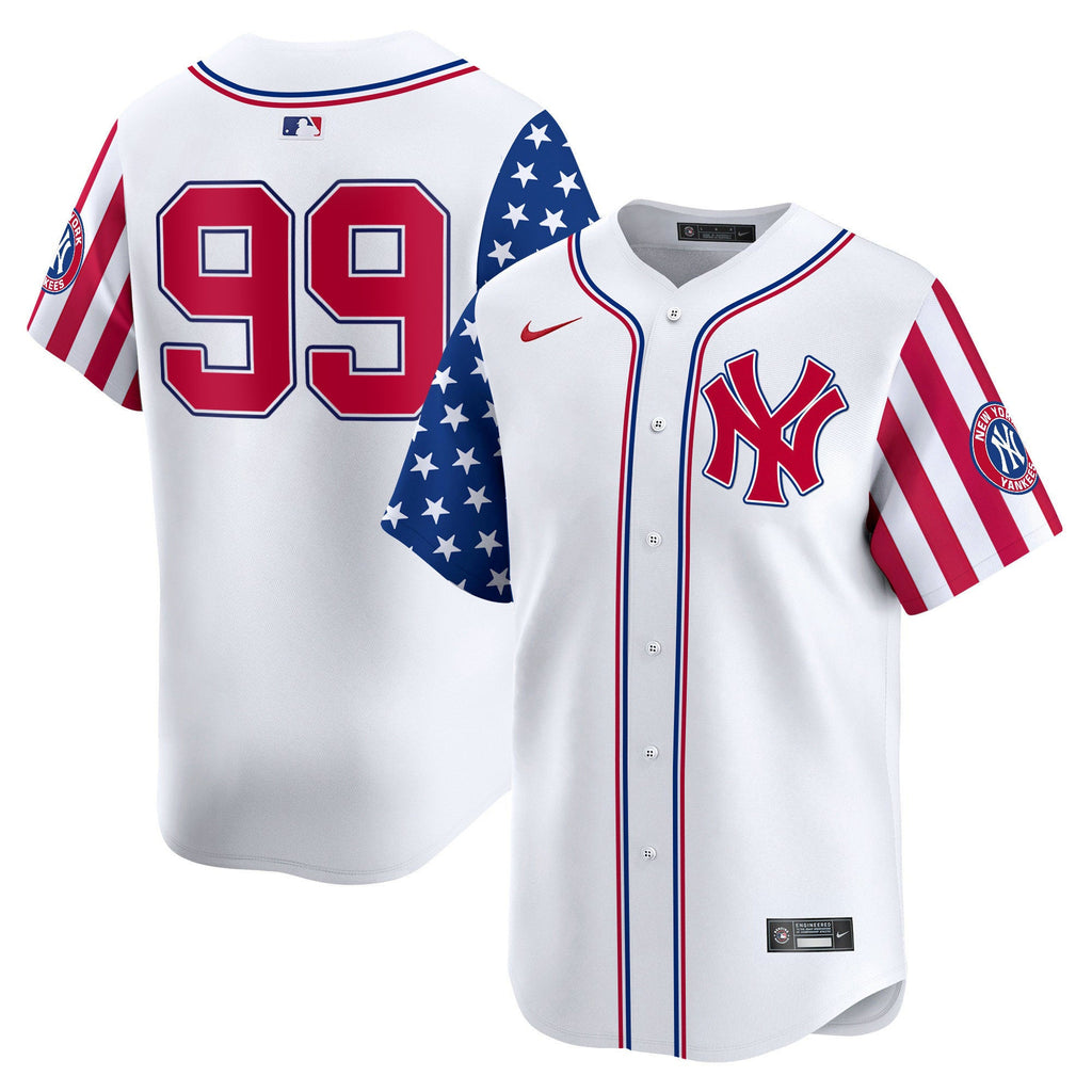 Aaron Judge New York 2024 Independence Day Vapor Premier Limited Jersey