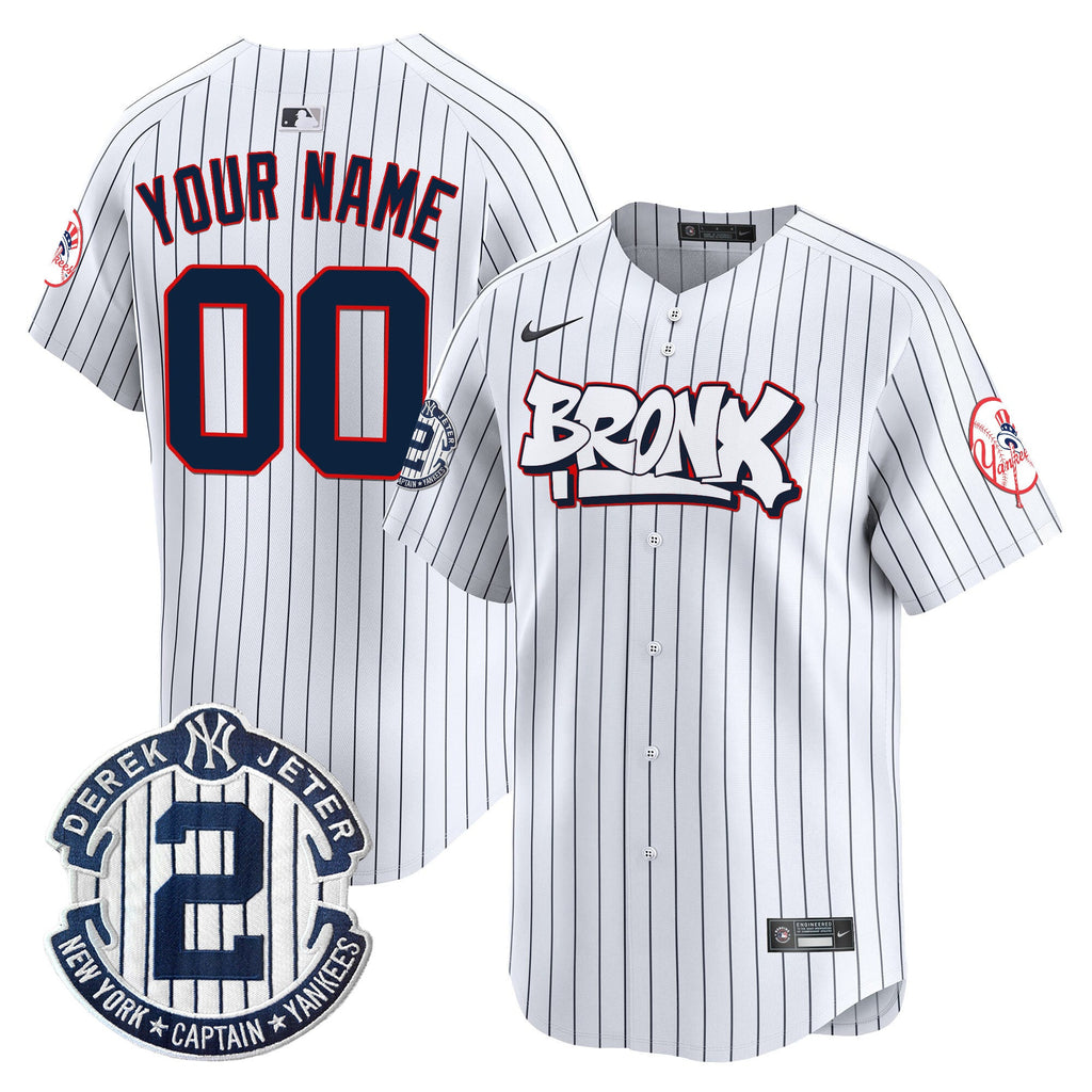 New York The Bronx Graffiti Vapor Premier Limited Custom Jersey V4