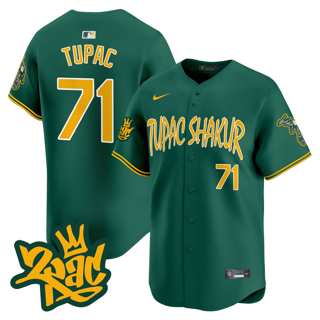 Men’s Oakland Tupac Shakur Vapor Premier Limited Jersey