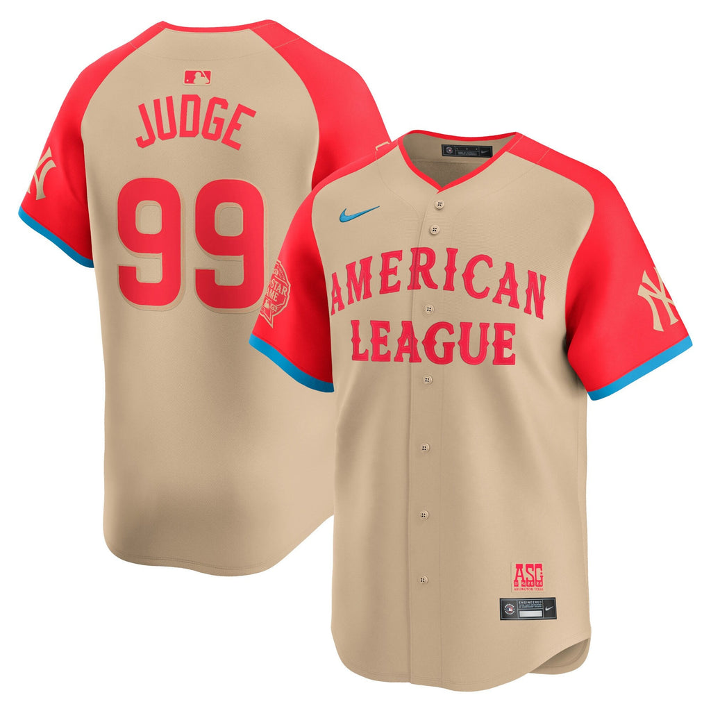 American League 2024 All-Star Game Limited Jersey – Cream