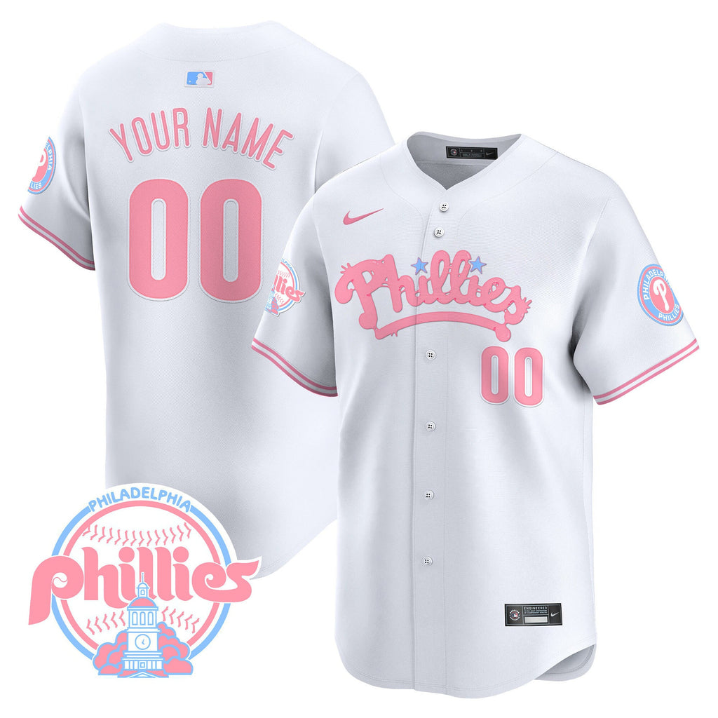Bubblegum Pink Vapor Premier Limited Custom Jersey