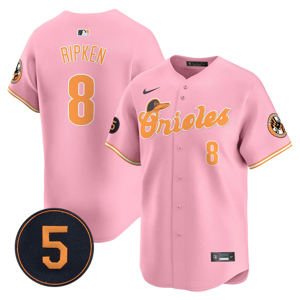 Unisex Baltimore Pastel Style Robinson Patch Vapor Premier Limited Jersey