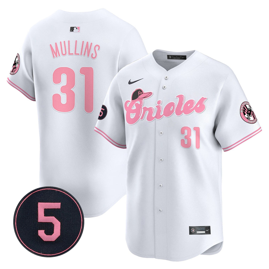 Unisex Baltimore Pastel Style Robinson Patch Vapor Premier Limited Jersey