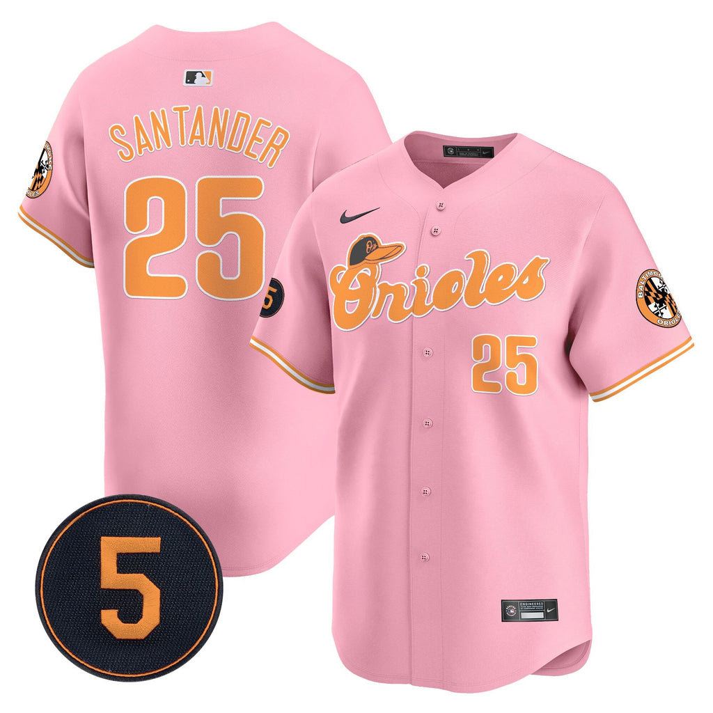 Unisex Baltimore Pastel Style Robinson Patch Vapor Premier Limited Jersey