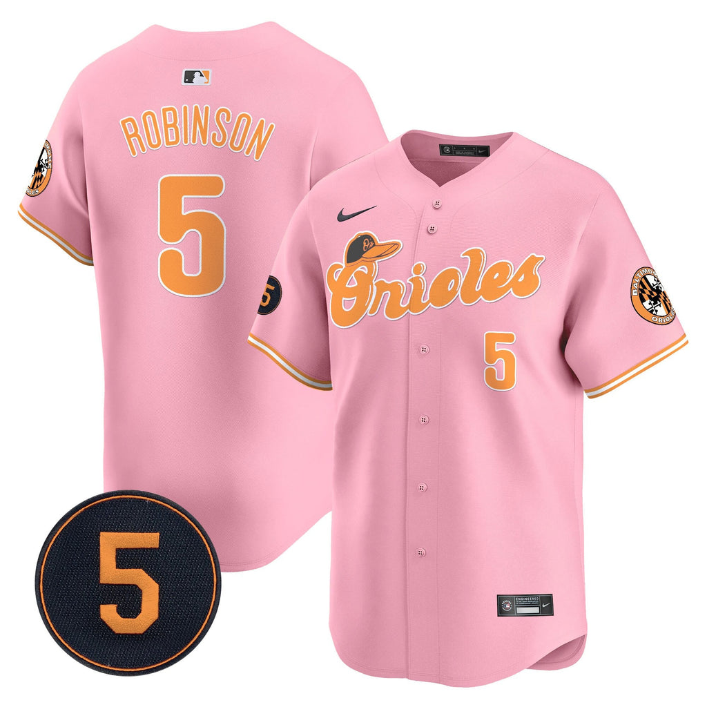 Unisex Baltimore Pastel Style Robinson Patch Vapor Premier Limited Jersey