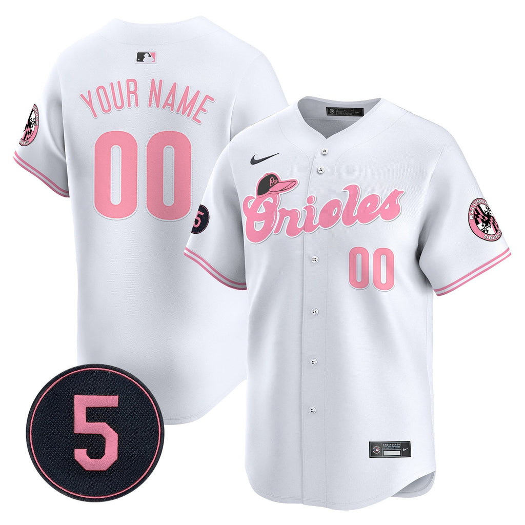 Unisex Baltimore Pastel Style Robinson Patch Vapor Premier Limited Custom Jersey