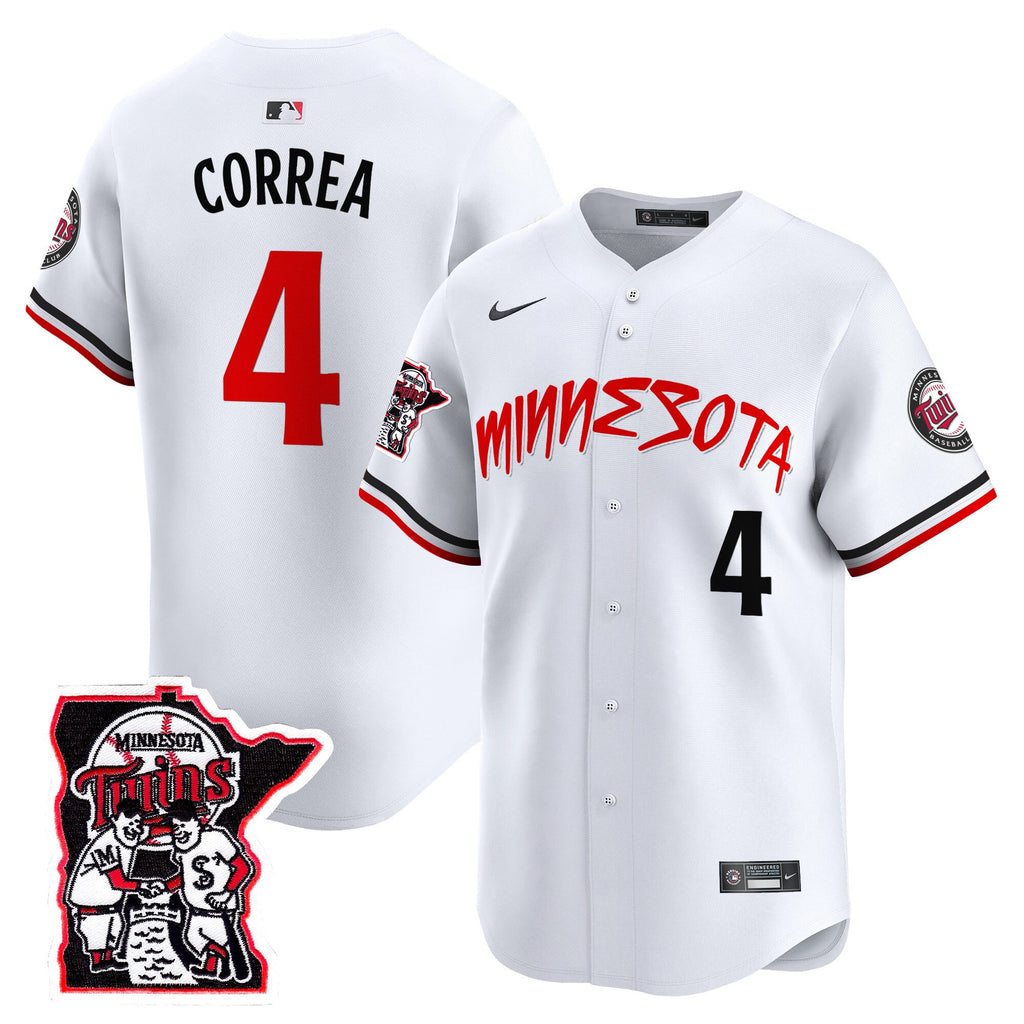 Men’s Minnesota Shaking Hands Patch Vapor Premier Limited Jersey