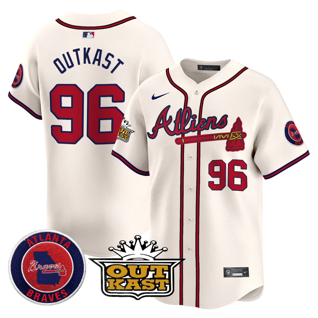 Men’s Atlanta Atliens Vapor Premier Limited Jersey V4