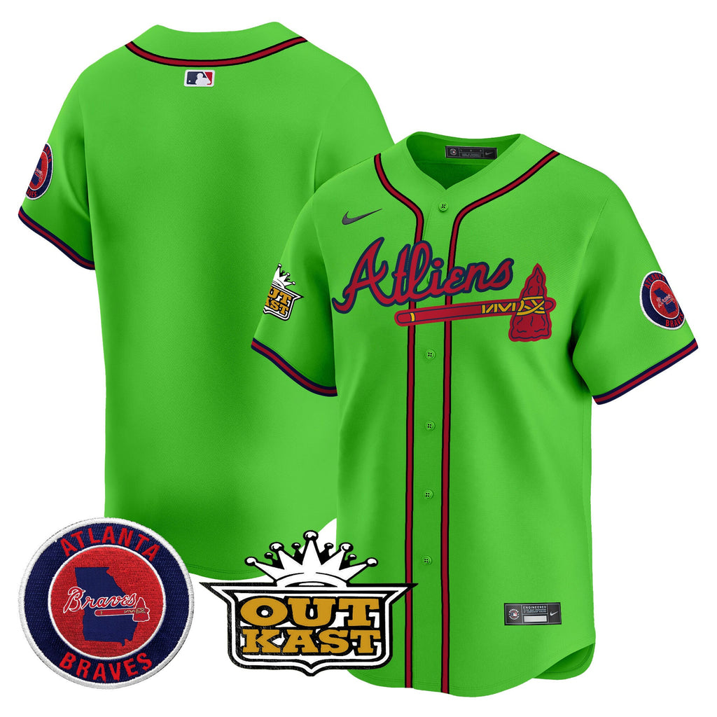 Men’s Atlanta Atliens Vapor Premier Limited Jersey V4