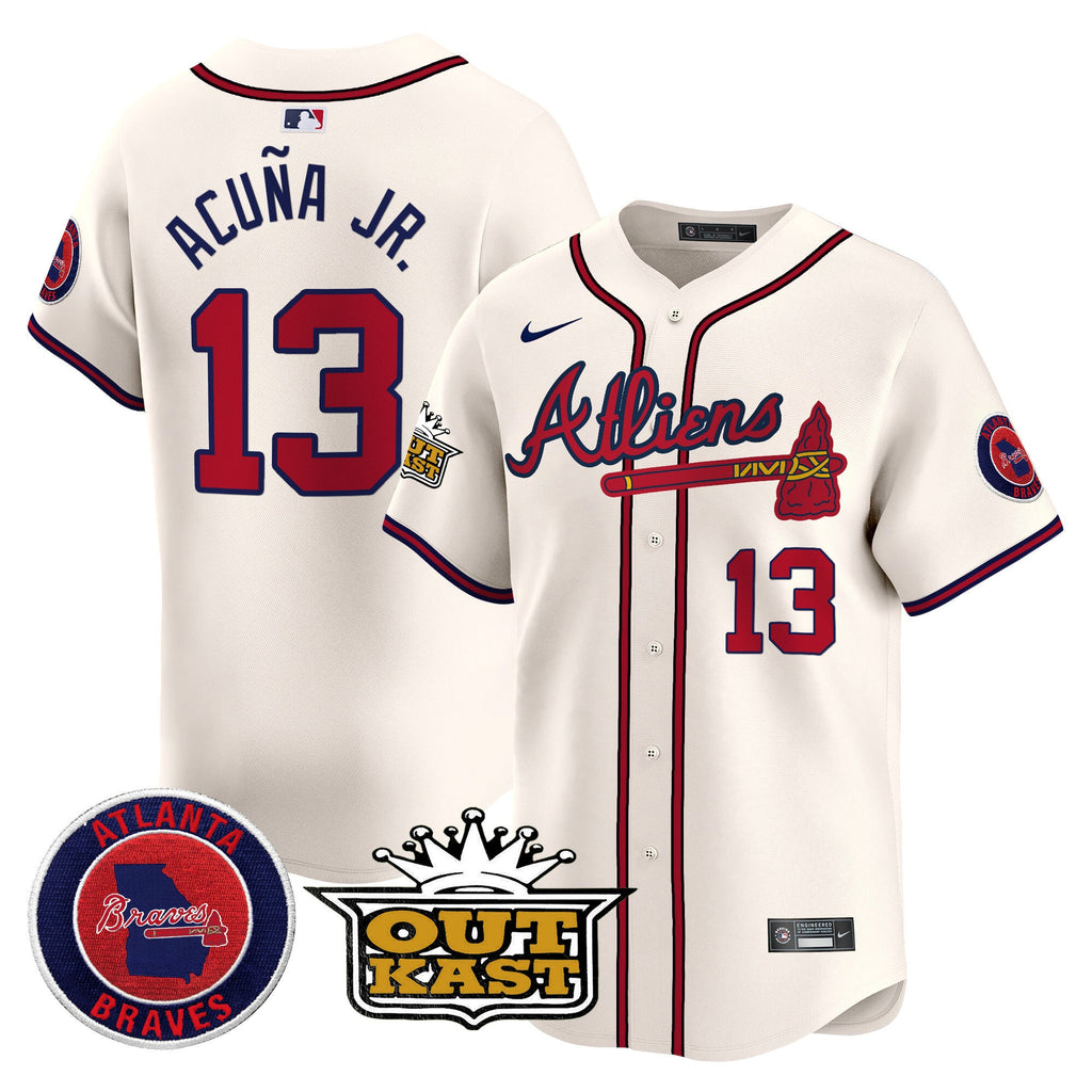 Men’s Atlanta Atliens Vapor Premier Limited Jersey V4