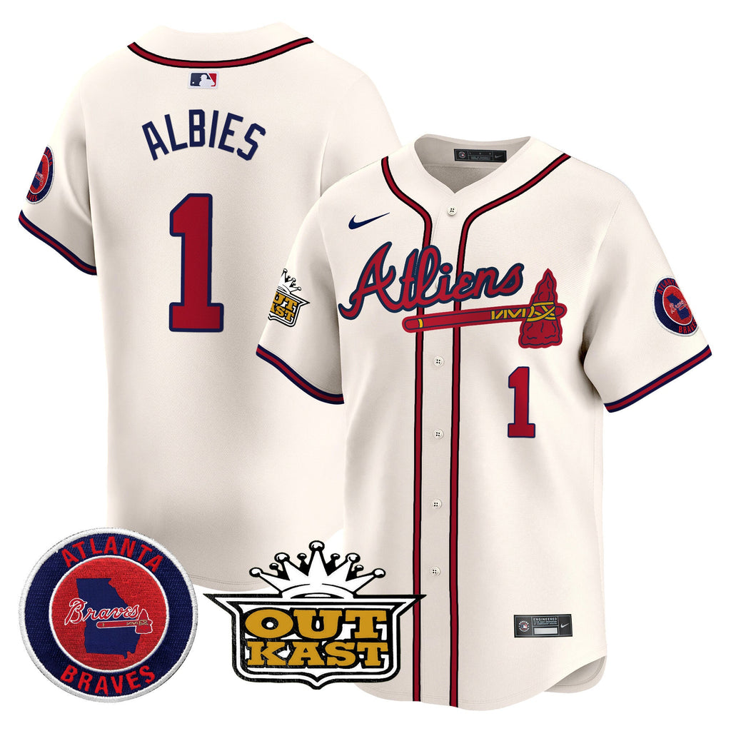 Men’s Atlanta Atliens Vapor Premier Limited Jersey V4