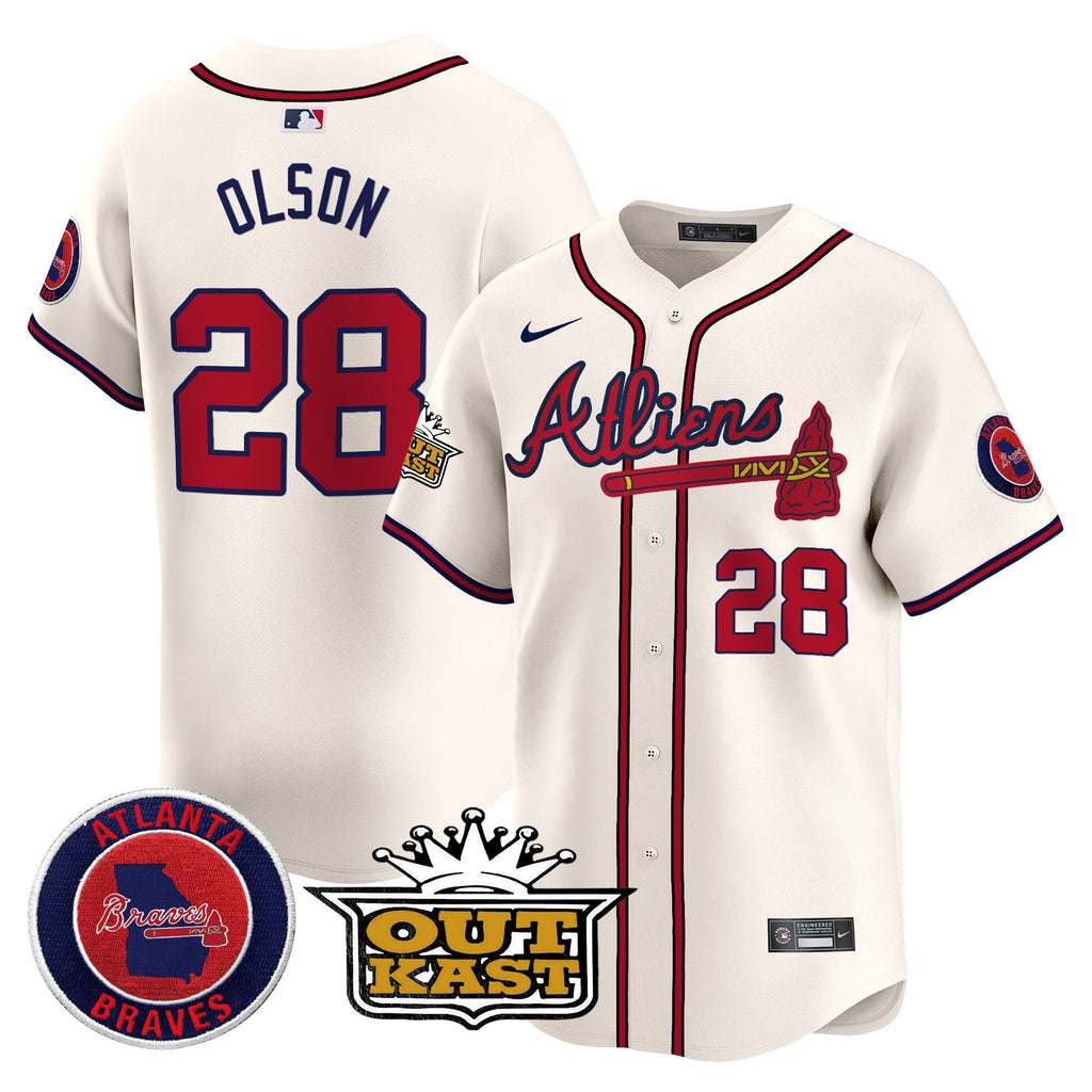 Men’s Atlanta Atliens Vapor Premier Limited Jersey V4