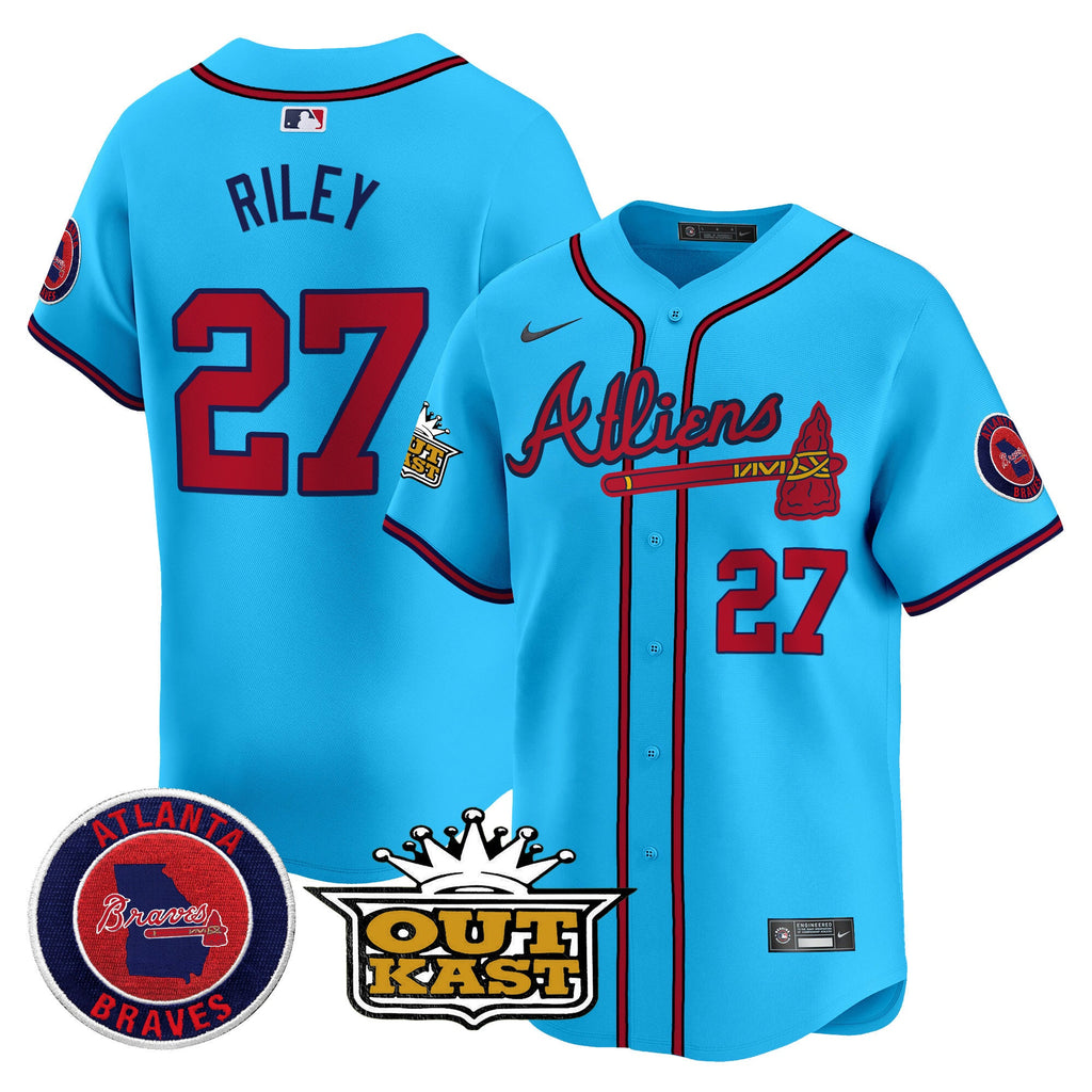 Men’s Atlanta Atliens Vapor Premier Limited Jersey V4