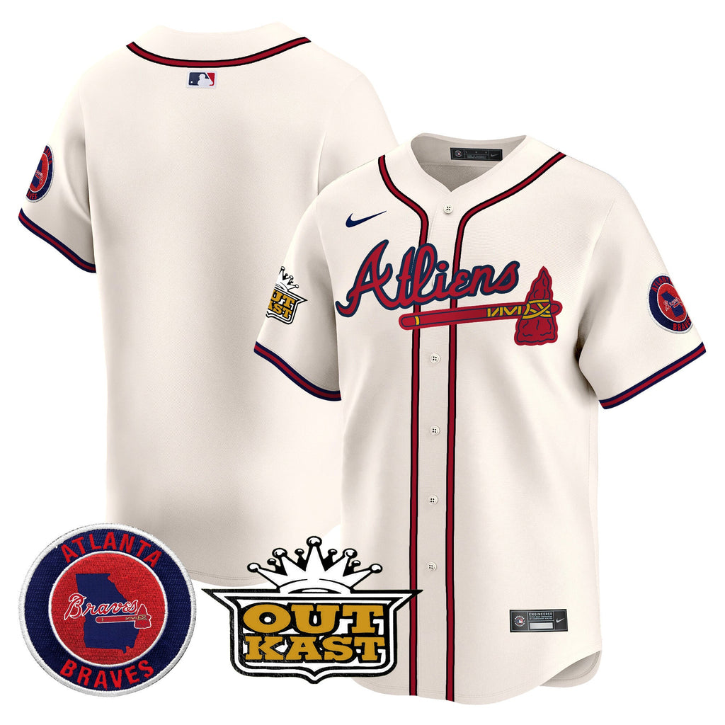 Men’s Atlanta Atliens Vapor Premier Limited Jersey V4