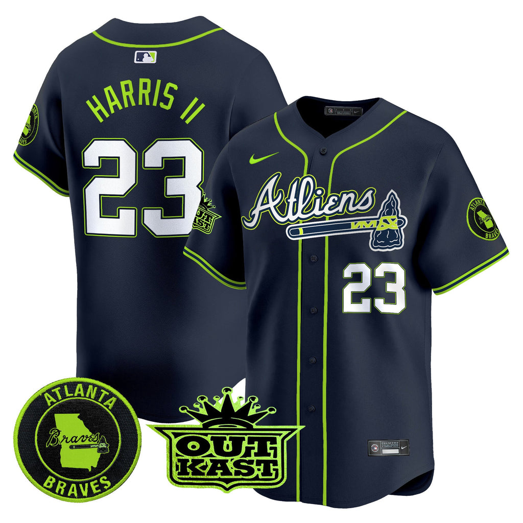 Men’s Atlanta Atliens Vapor Premier Limited Jersey V4