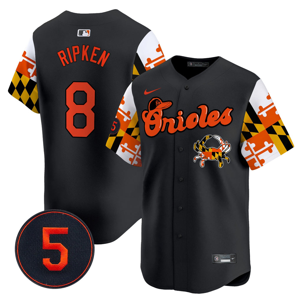 Men’s Baltimore Robinson Patch Vapor Premier Limited Jersey V7