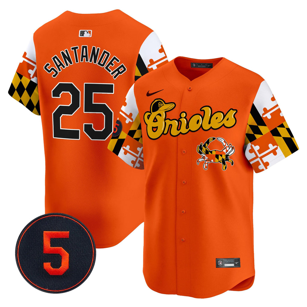 Men’s Baltimore Robinson Patch Vapor Premier Limited Jersey V7