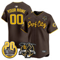 Tony Gwynn & Petco Park 20th Patch Vapor Premier Limited Custom Jersey V3