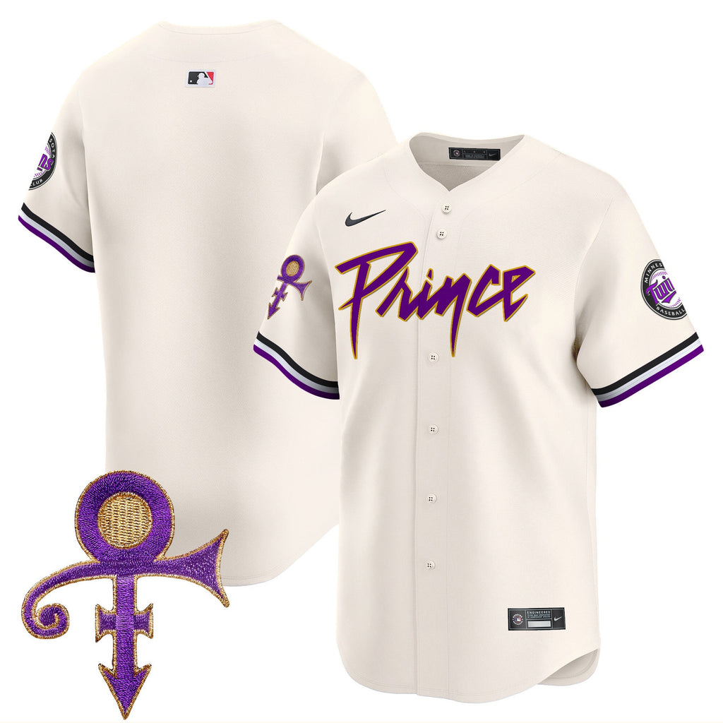 Men’s Minnesota Prince Patch Vapor Premier Limited Jersey