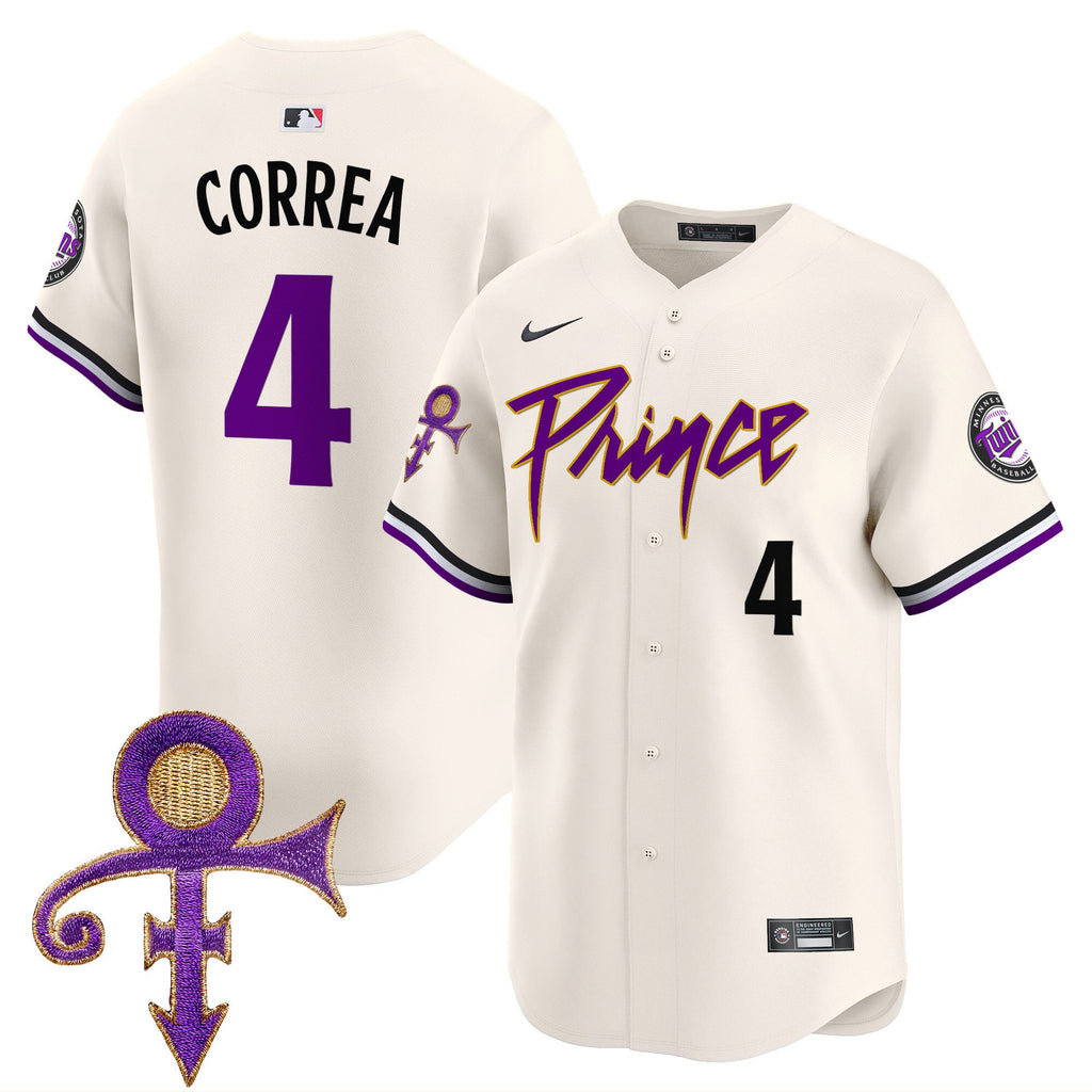 Men’s Minnesota Prince Patch Vapor Premier Limited Jersey