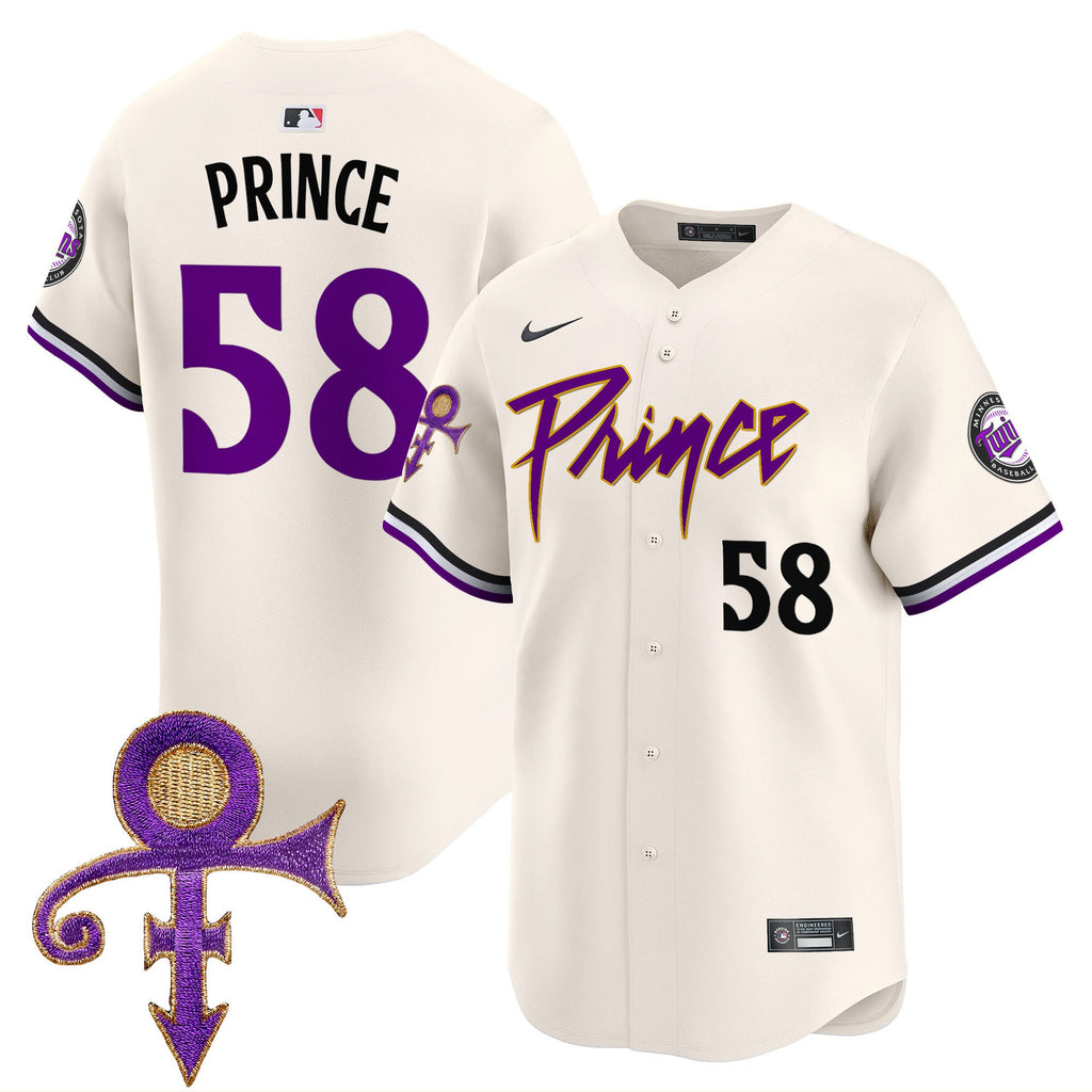 Men’s Minnesota Prince Patch Vapor Premier Limited Jersey