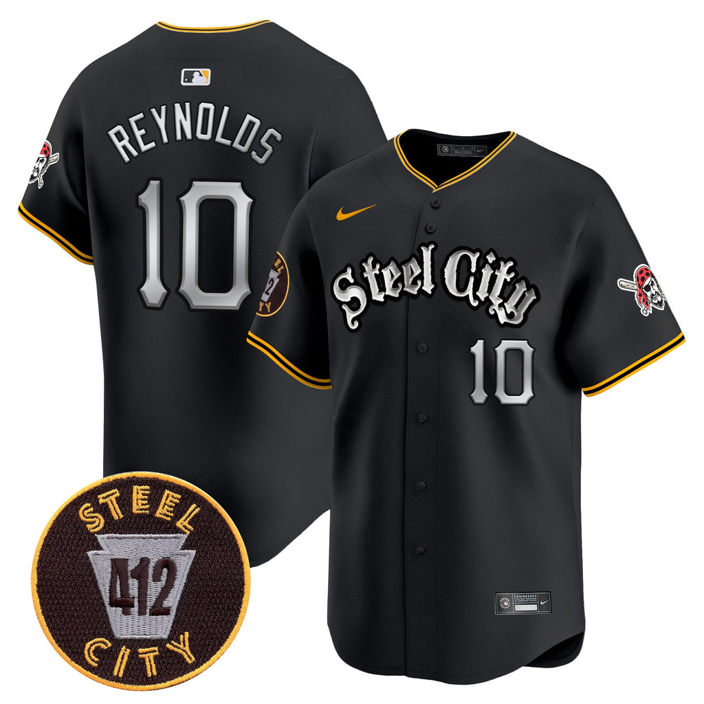 Men’s Pittsburgh 412 Patch Vapor Premier Limited Jersey V2
