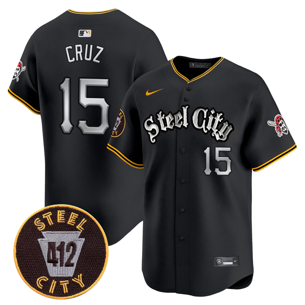 Men’s Pittsburgh 412 Patch Vapor Premier Limited Jersey V2