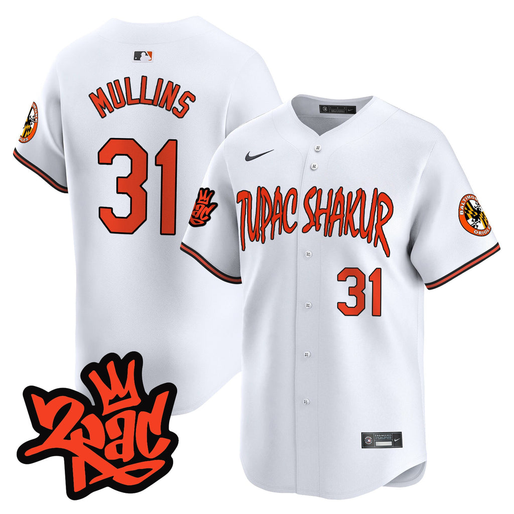 Men’s Baltimore Tupac Shakur Vapor Premier Limited Jersey