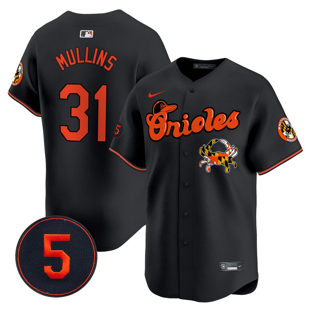 Men’s Baltimore Robinson Patch Vapor Premier Limited Jersey V6