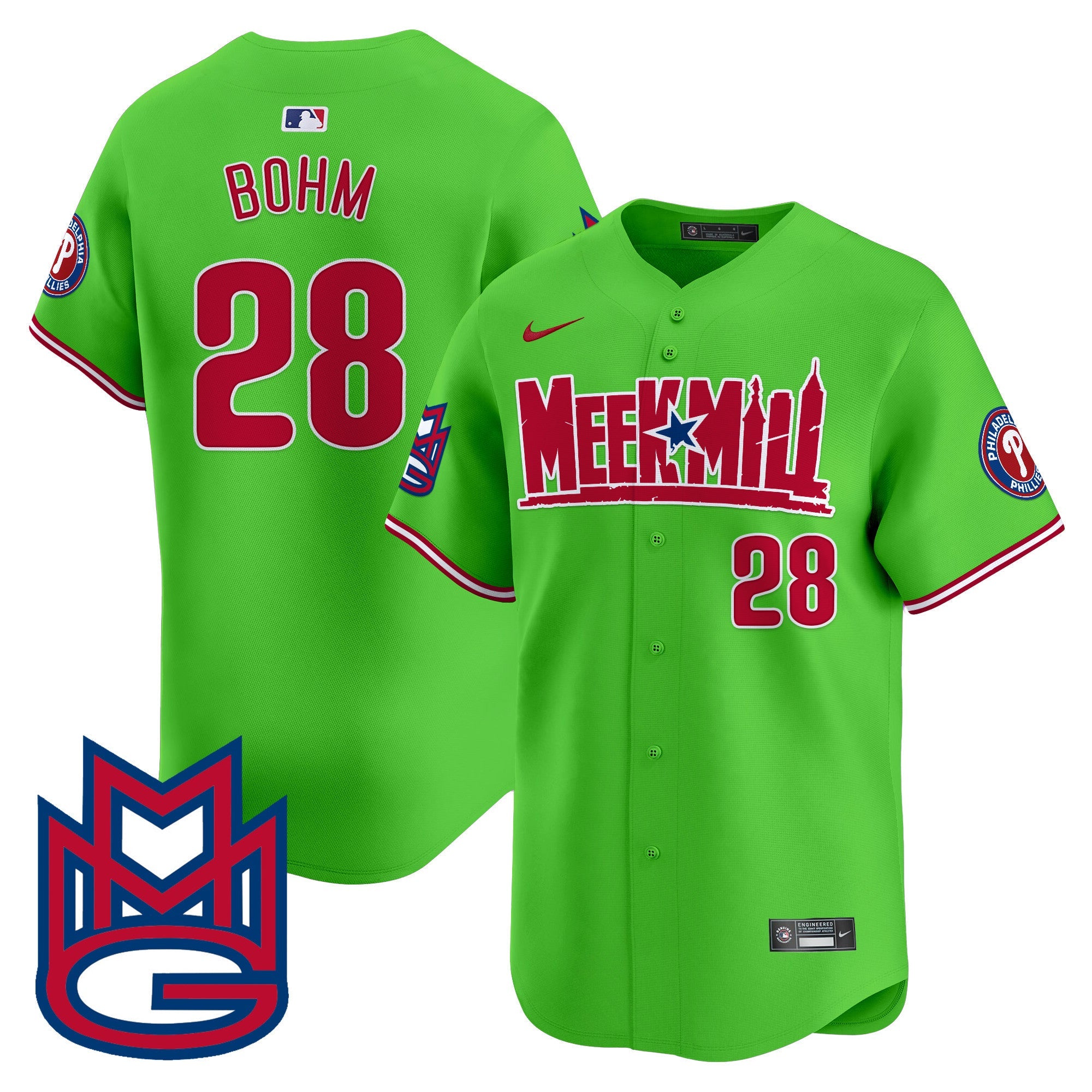 Men’s Meek Mill Vapor Premier Limited Jersey