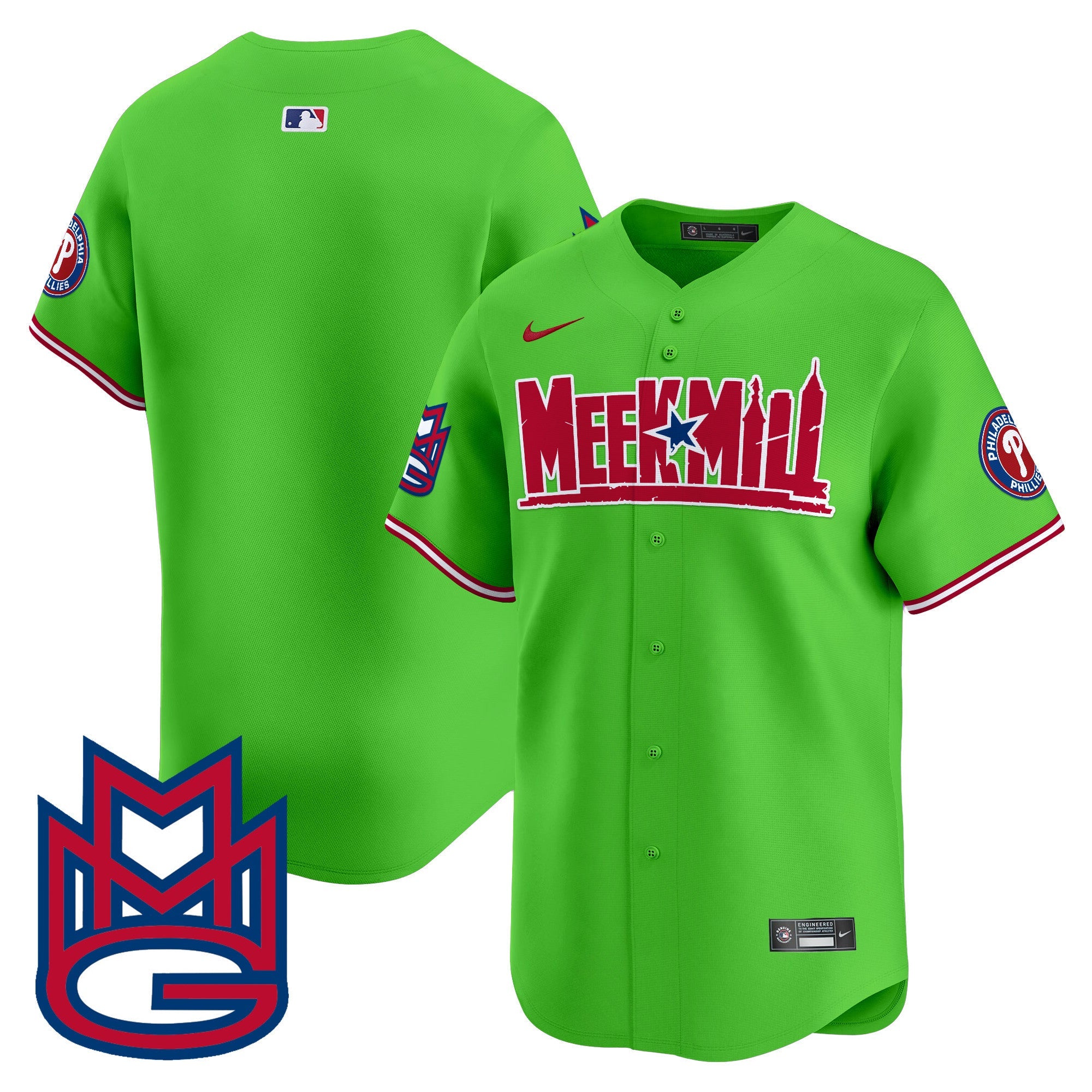 Men’s Meek Mill Vapor Premier Limited Jersey