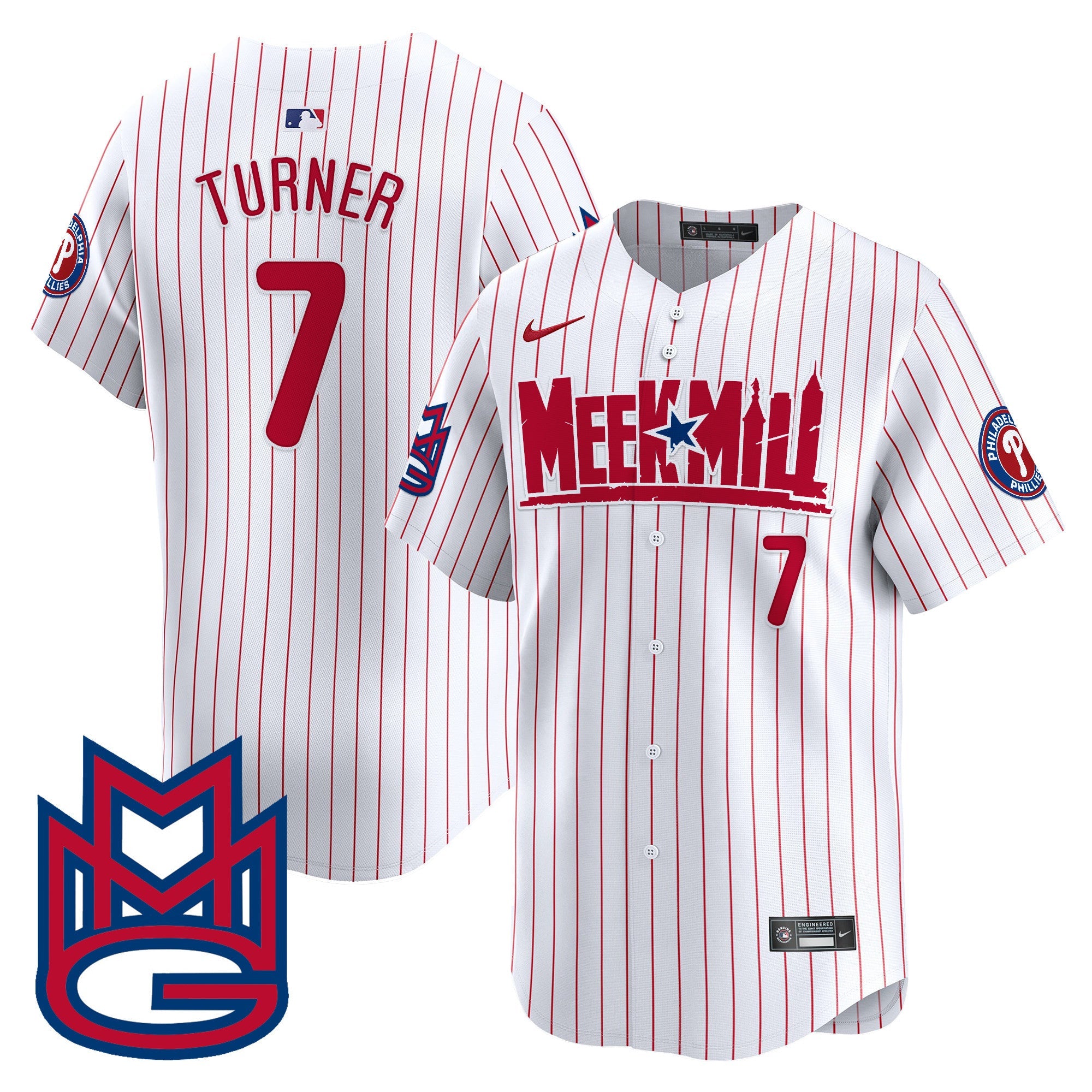 Men’s Meek Mill Vapor Premier Limited Jersey