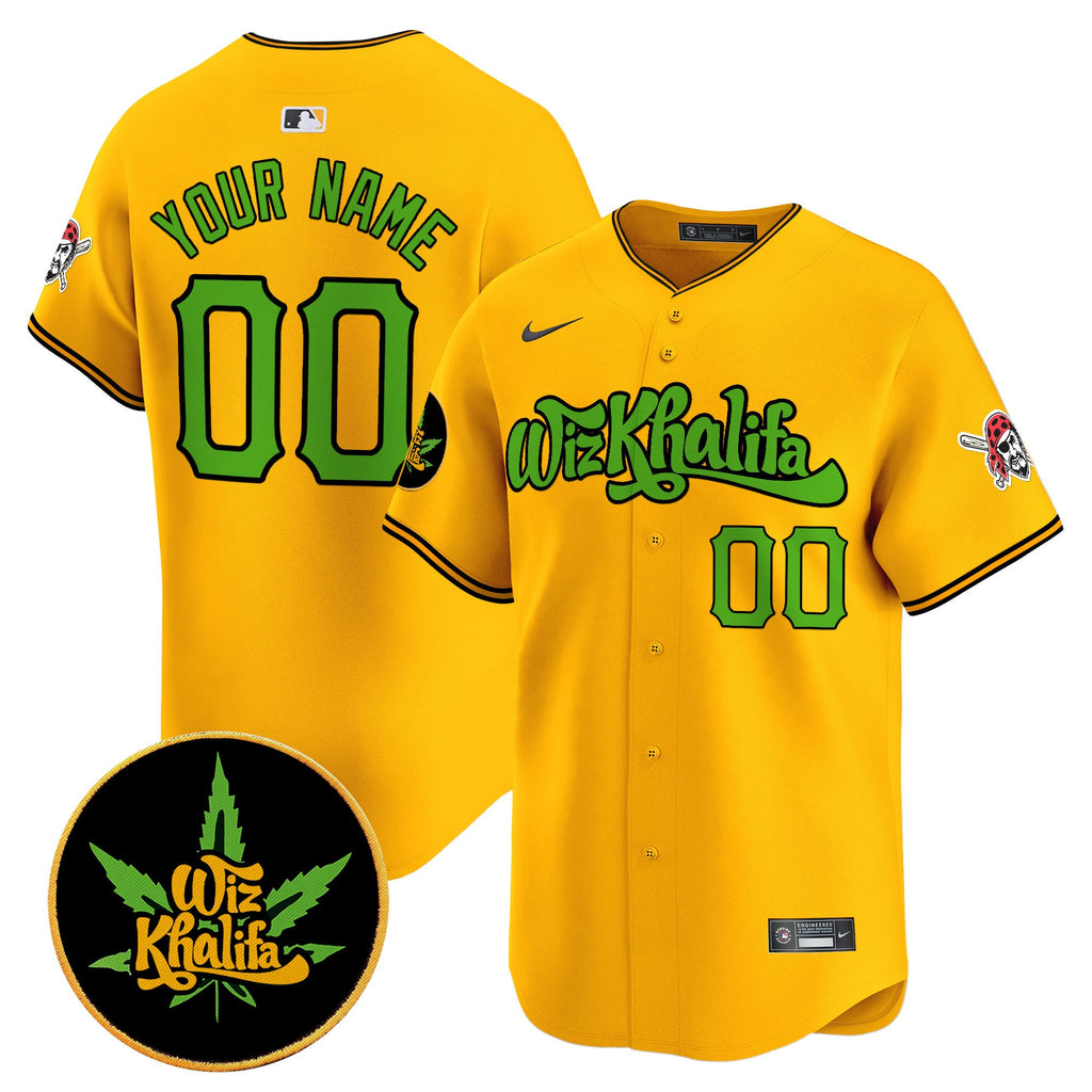 Pittsburgh Wiz Khalifa Vapor Premier Limited Custom Jersey