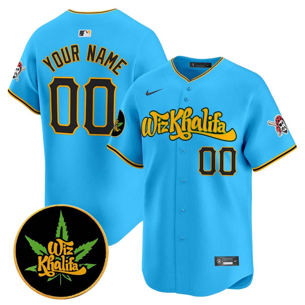 Pittsburgh Wiz Khalifa Vapor Premier Limited Custom Jersey