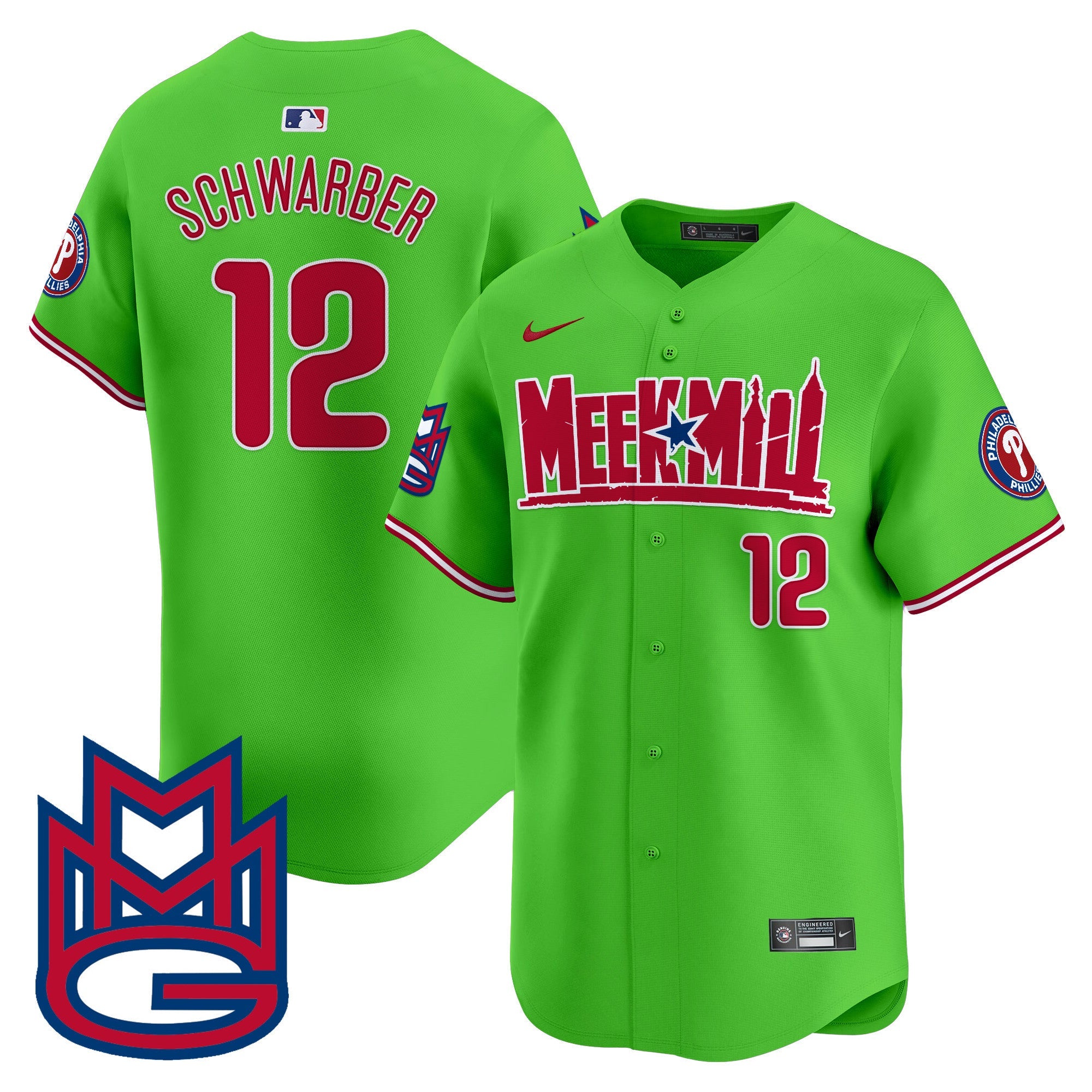Men’s Meek Mill Vapor Premier Limited Jersey