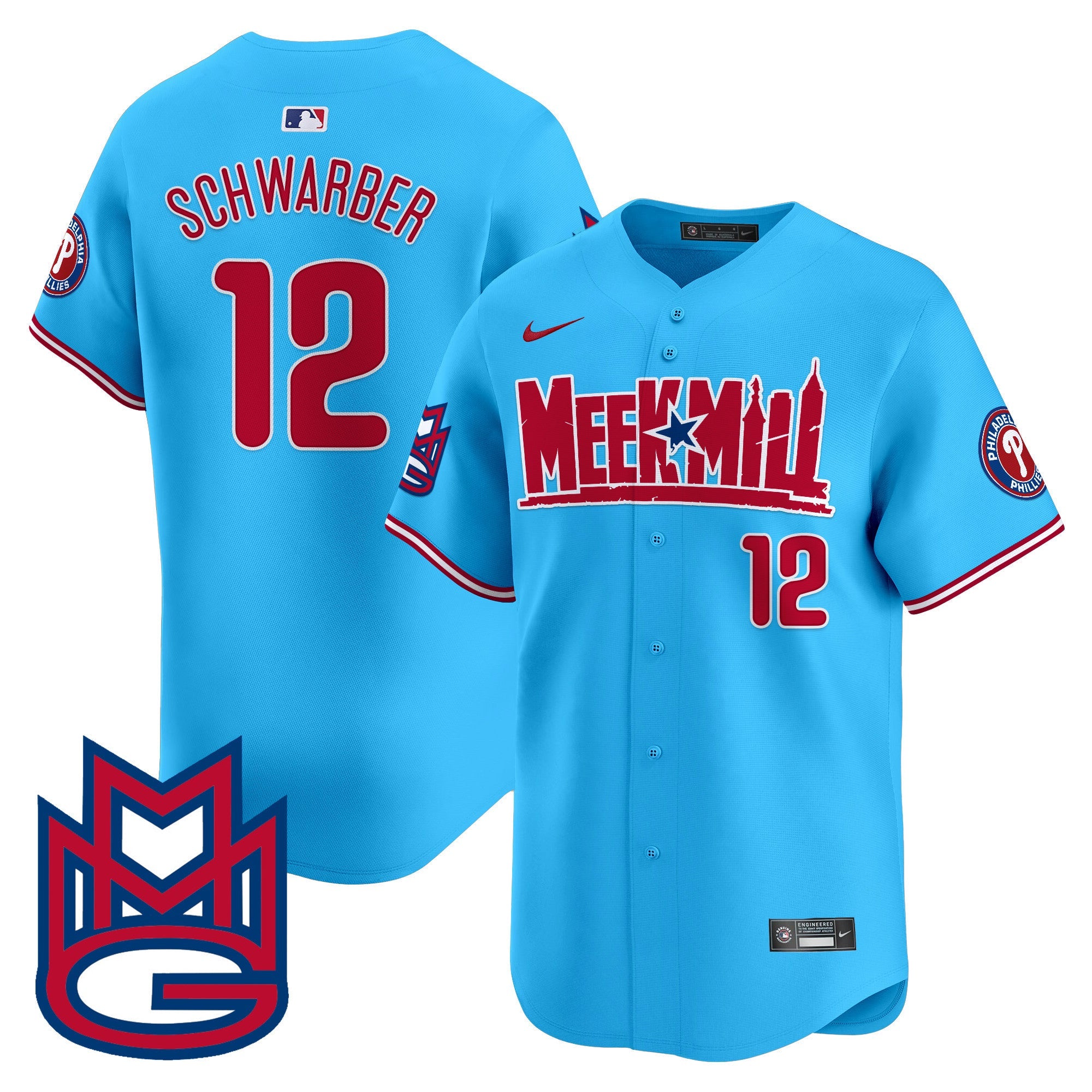 Men’s Meek Mill Vapor Premier Limited Jersey