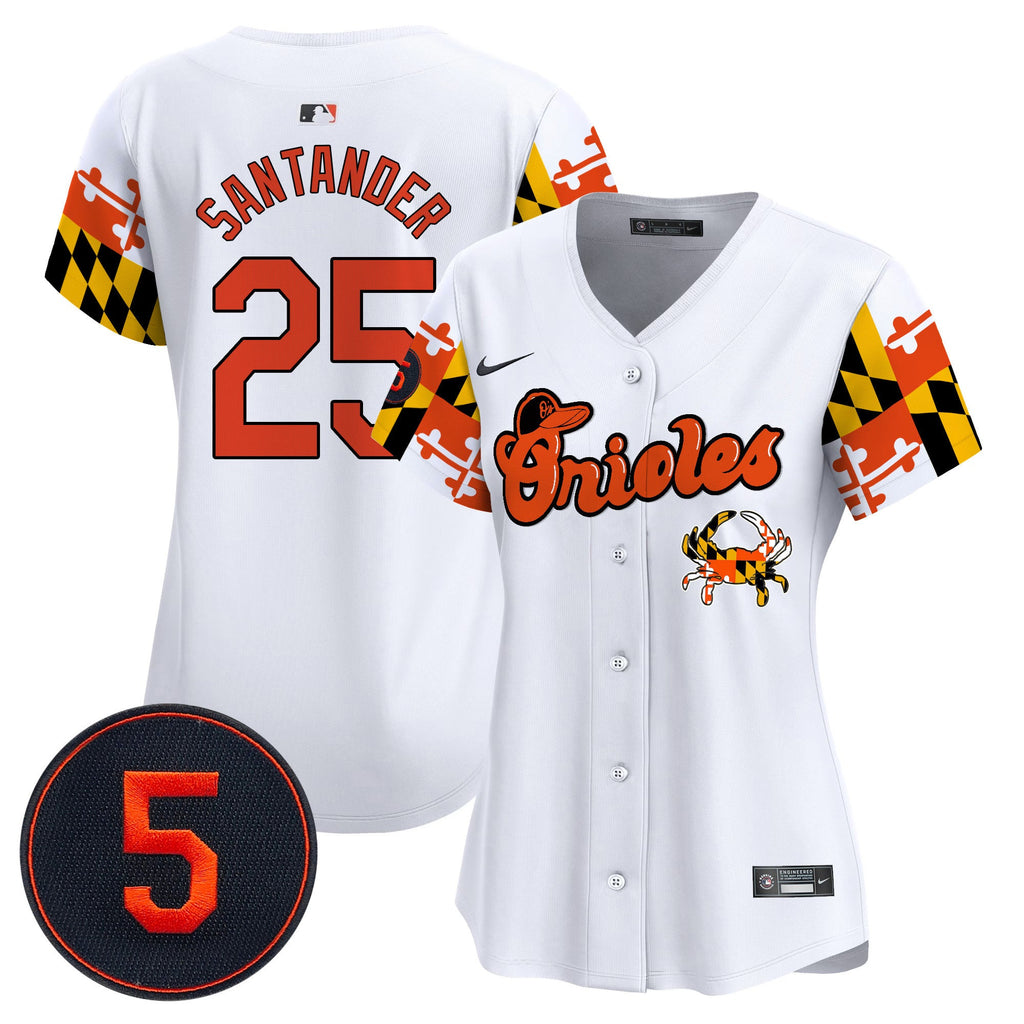 Women’s Baltimore Robinson Patch Vapor Premier Limited Jersey V7