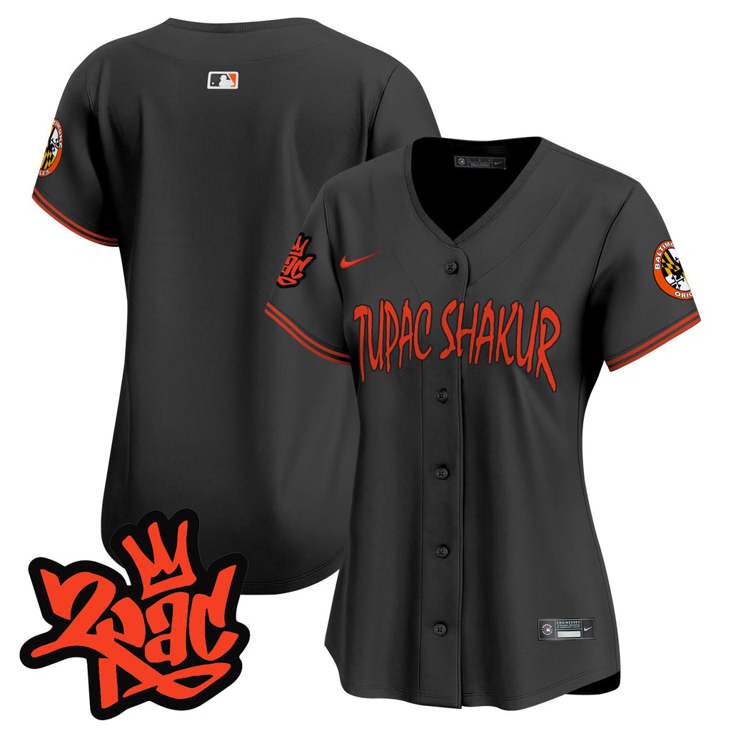Women’s Baltimore Tupac Shakur Vapor Premier Limited Jersey