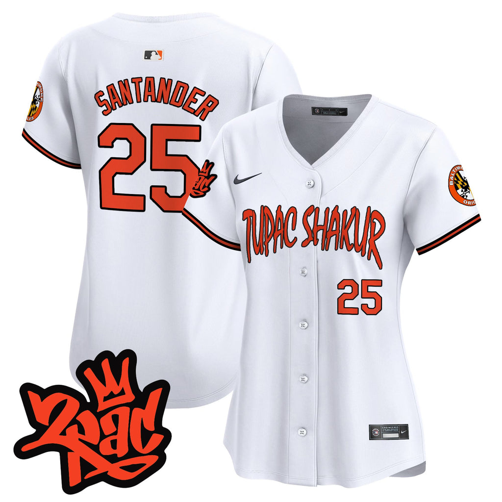 Women’s Baltimore Tupac Shakur Vapor Premier Limited Jersey