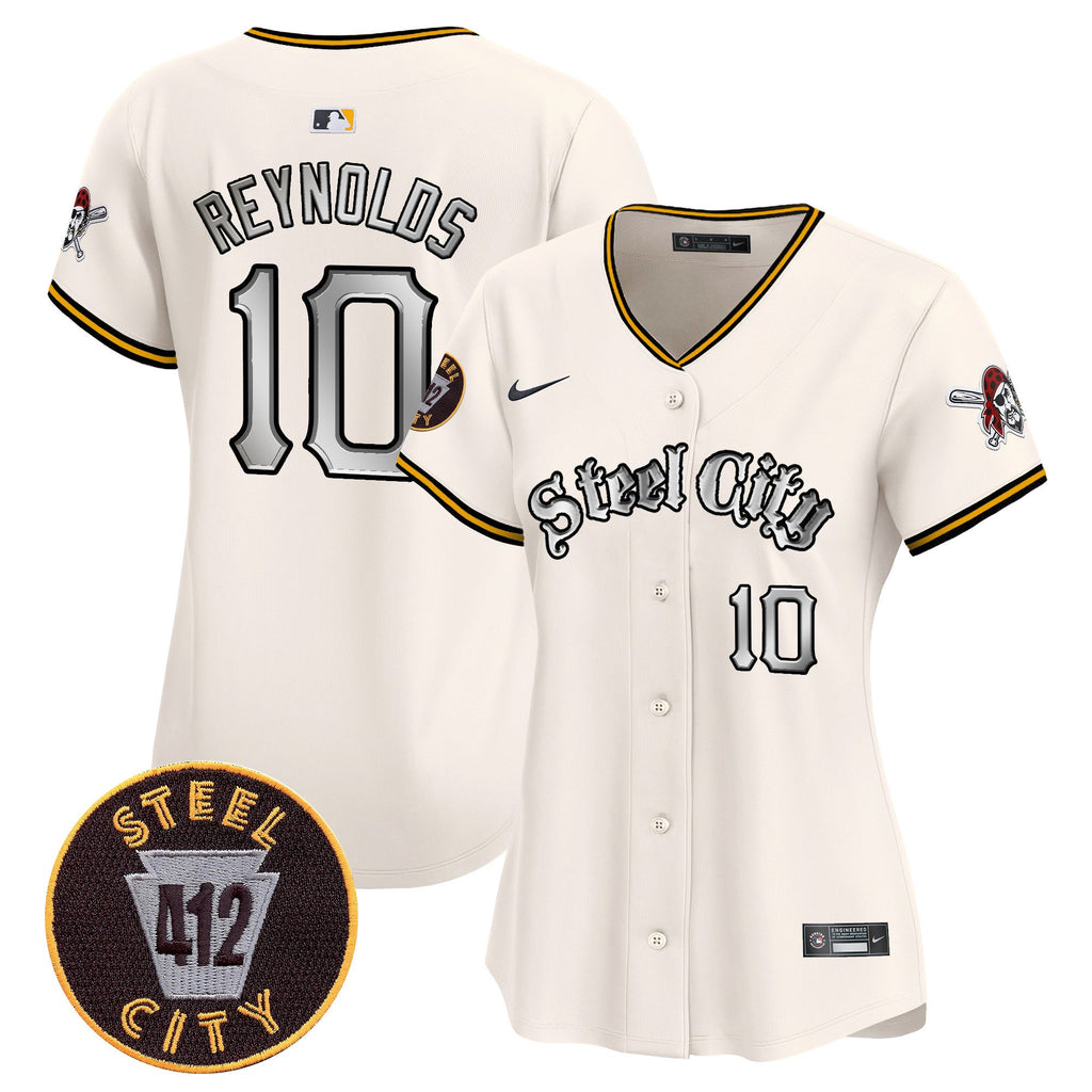 Women’s Pittsburgh 412 Patch Vapor Premier Limited Jersey V2