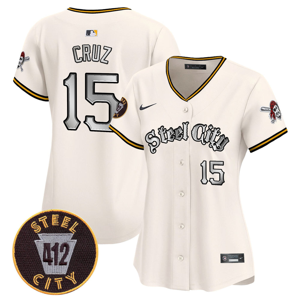 Women’s Pittsburgh 412 Patch Vapor Premier Limited Jersey V2