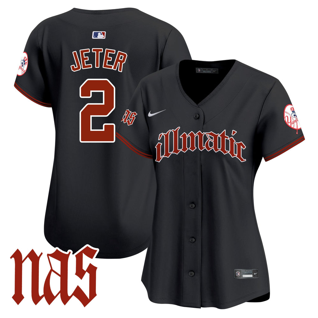 Women’s New York Nas Illmatic Vapor Premier Limited Jersey