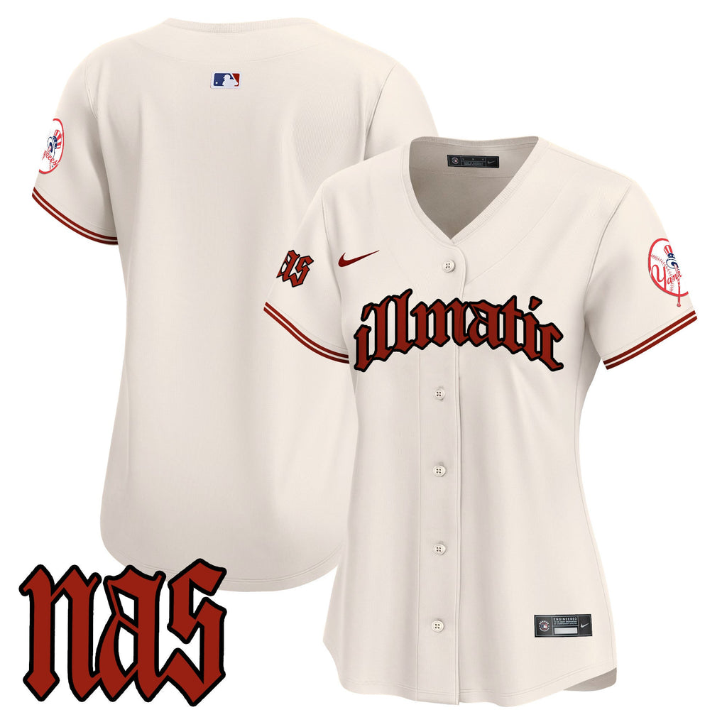 Women’s New York Nas Illmatic Vapor Premier Limited Jersey